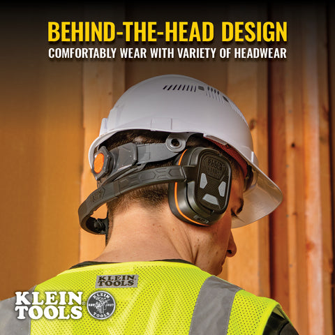 Klein AESBH1 Bluetooth Behind-The-Head Earmuffs - Ace Tool Group - Klein