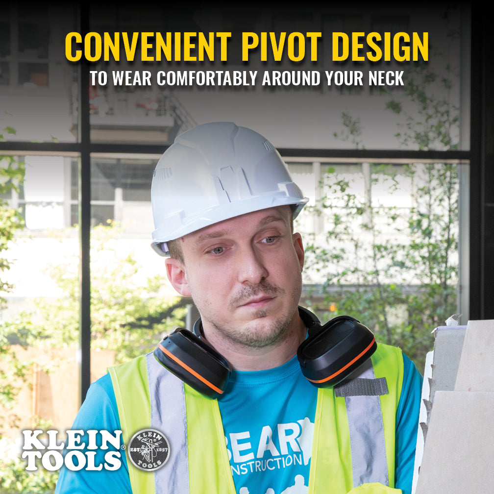 Klein AESBH1 Bluetooth Behind-The-Head Earmuffs - Ace Tool Group - Klein