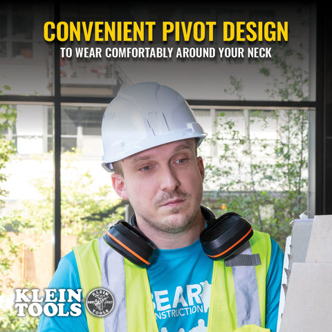 Klein AESBH1 Bluetooth Behind-The-Head Earmuffs - Ace Tool Group - Klein