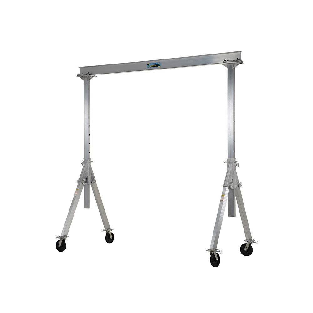 Vestil Adjust Aluminum Gantry Crane 2k 15 X 10 - Ace Tool Group - Vestil