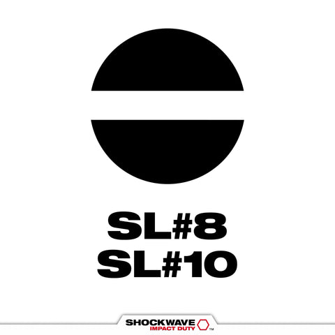 Milwaukee 48-32-4920 Shockwave Slotted Power Bits