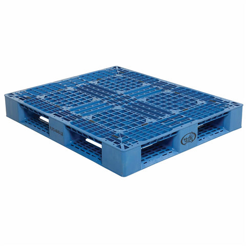 Vestil PLP2-4840-BLUE Blue Plastic Pallet 6000 Lb 48 X 40 - Ace Tool Group - Vestil