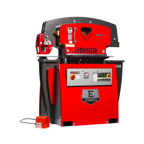 Edwards ELT110-1P230 ELITE 110 Ton Ironworker 230V, 1Ph, with PowerLink - Ace Tool Group - Edwards