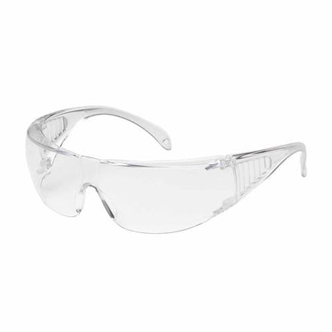 PIP 250-37-0900 Ranger Otg Eyewear, Mini Visitor Specs, Clear Polycarbonate Unilens, Anti-Scratch, Clear Indirect Vent Temples, Molded Nose Bridge, Upper -12 Pack - Ace Tool Group - Protective Industrial Products