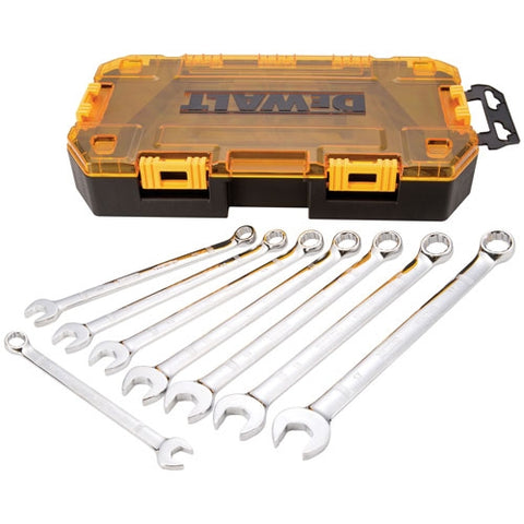 Dewalt Dwmt73810 8 Piece Metric Combination Wrench Set - Ace Tool Group - DeWalt
