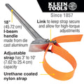 Klein Tools S18HB Grip-Itâ¢ Strap Wrenches 18" Handle - Ace Tool Group - Klein