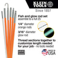 Klein Tools Multi Flex Glow Rod Set, 25-Foot - Ace Tool Group - Klein