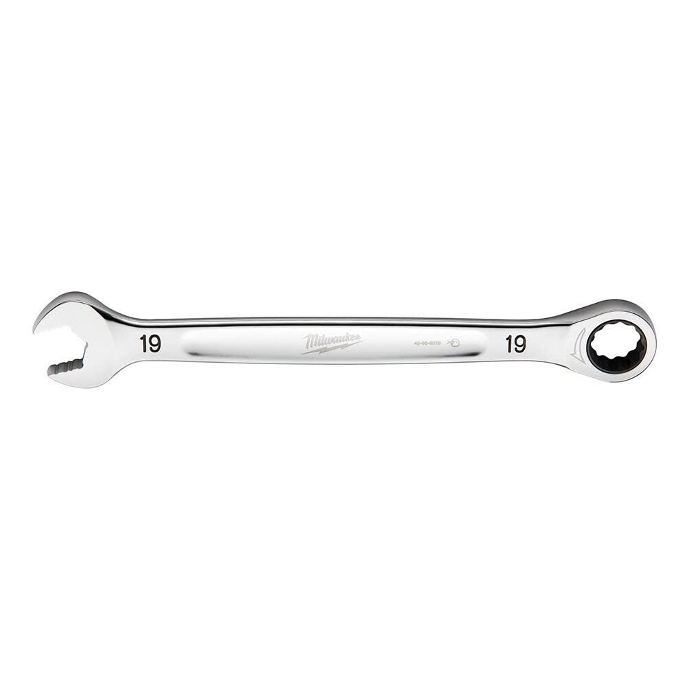 Milwaukee 45-96-9319 19MM METRIC RATCHETING COMBINATION WRENCH - Ace Tool Group - Milwaukee