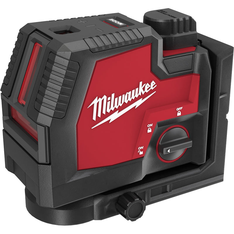 Milwaukee 3522-21 Green Cross Line Plumb Points Laser