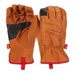 Milwaukee 48-73-0011 Goatskin Leather Gloves 6 Pack - Ace Tool Group - Milwaukee