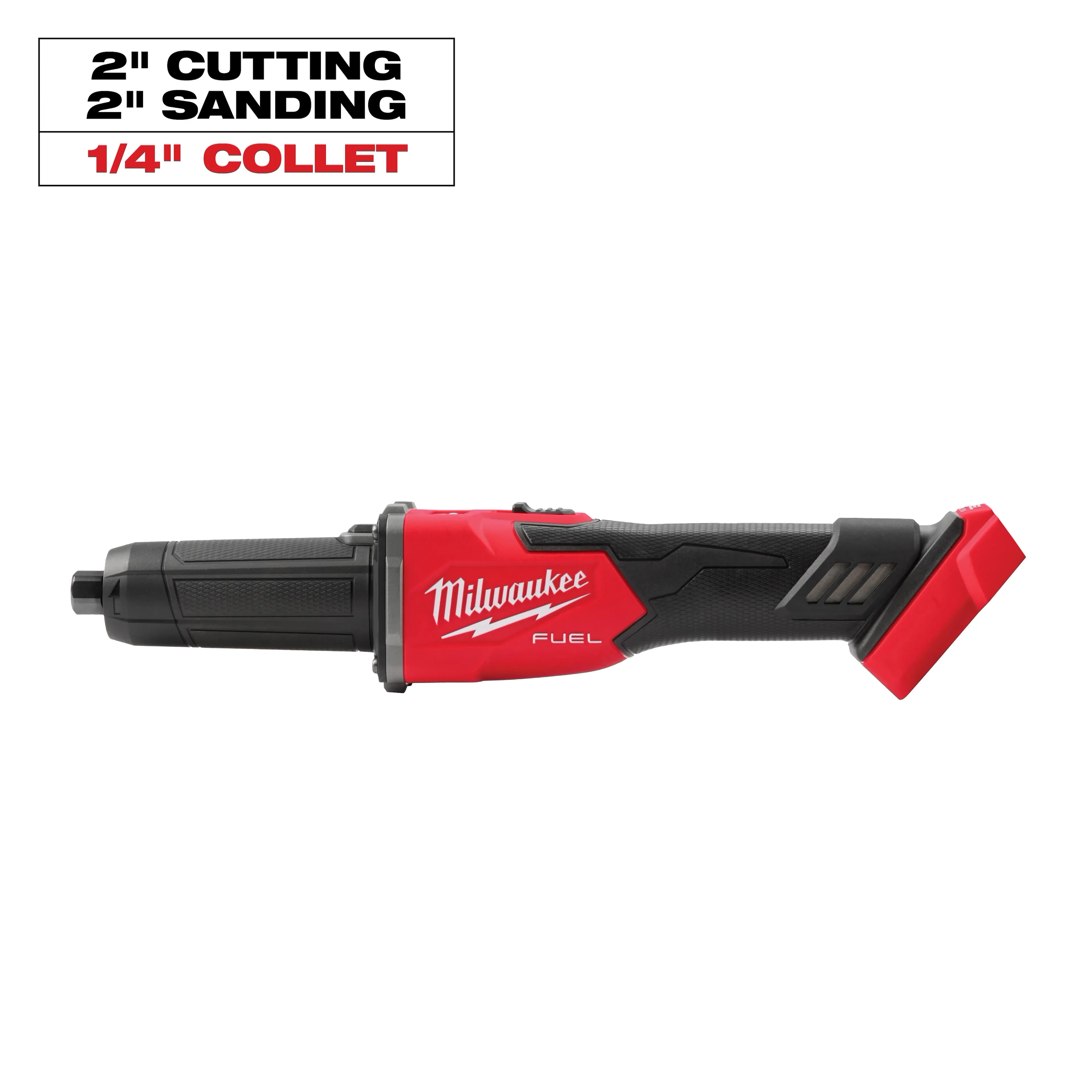 Milwaukee 2939-20 M18 Fuel Braking Die Grinder, Slide Switch - Ace Tool Group - Milwaukee