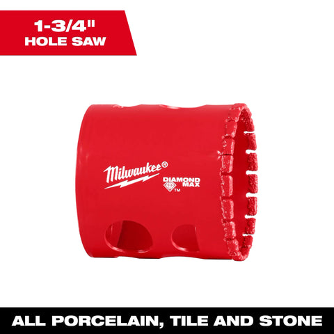 Milwaukee 49-56-5641  1-3/4" Diamond Max Hole Saw - Ace Tool Group - Milwaukee
