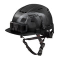 Milwaukee 48-73-1374 BOLT Black Front Brim Vented Safety Helmet with IMPACT ARMOR Liner (USA) - Type 2, Class C - Ace Tool Group - Milwaukee