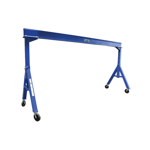 Vestil Adj Height Steel Gantry Crane 8k 15x 9 - Ace Tool Group - Vestil