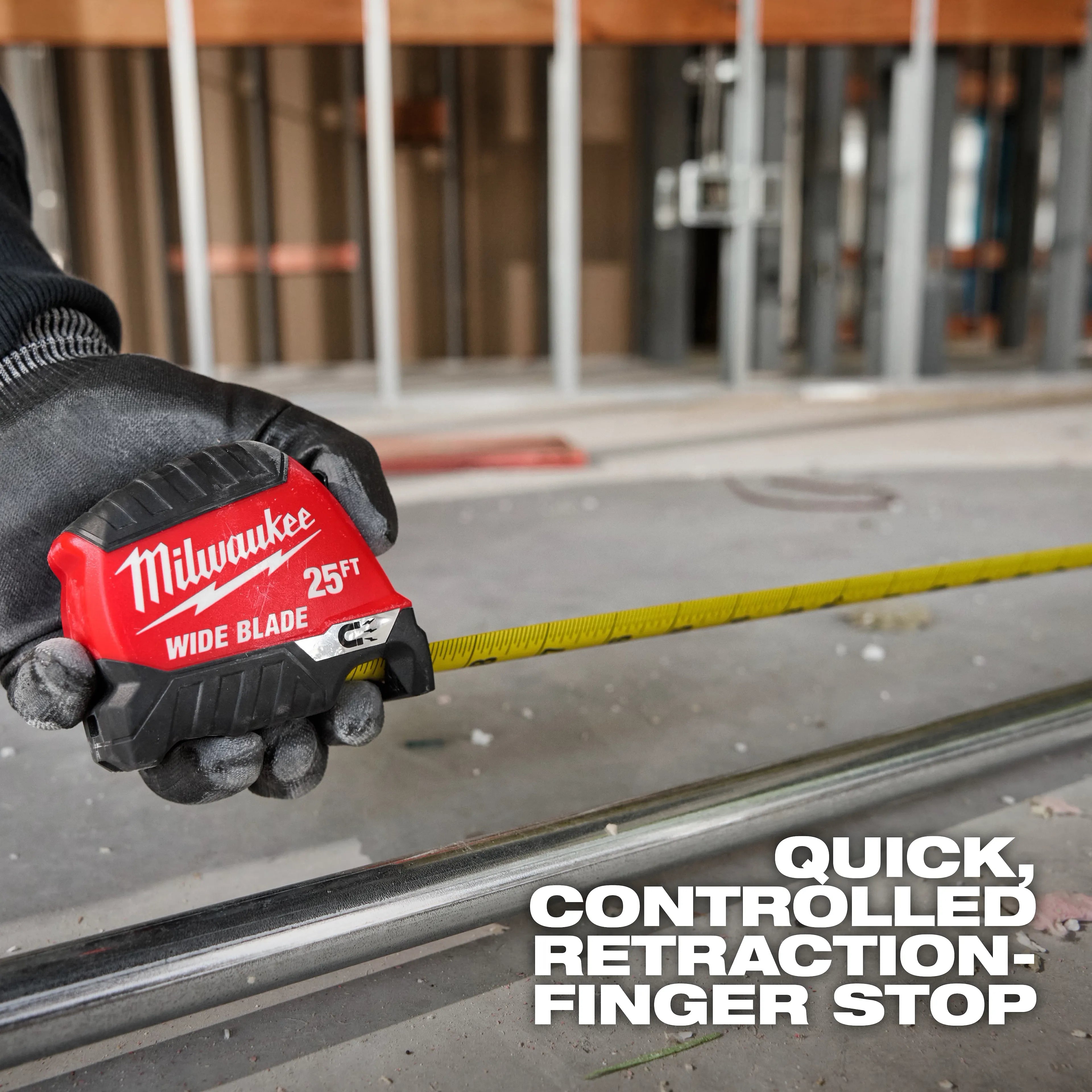 Milwaukee 48-22-1216M 16ft Wide Blade Magnetic Tape Measure 6 Pack - Ace Tool Group - Milwaukee