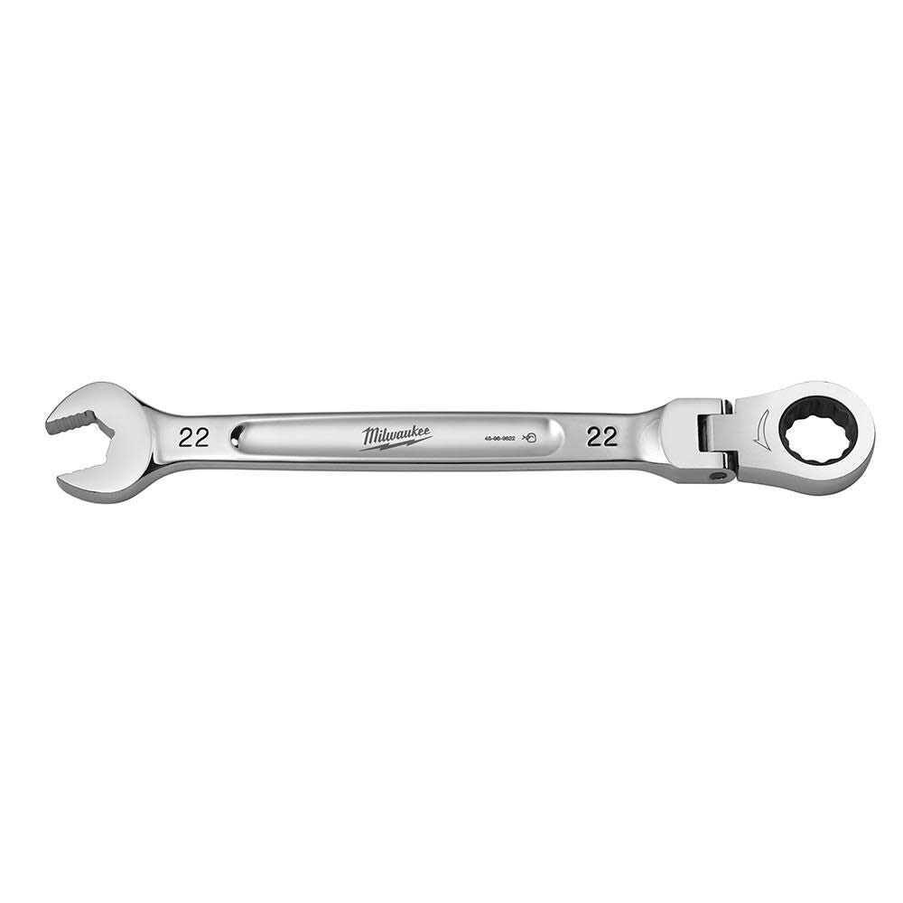 Milwaukee 45-96-9622 22mm Flex Head Combination Wrench - Ace Tool Group - Milwaukee