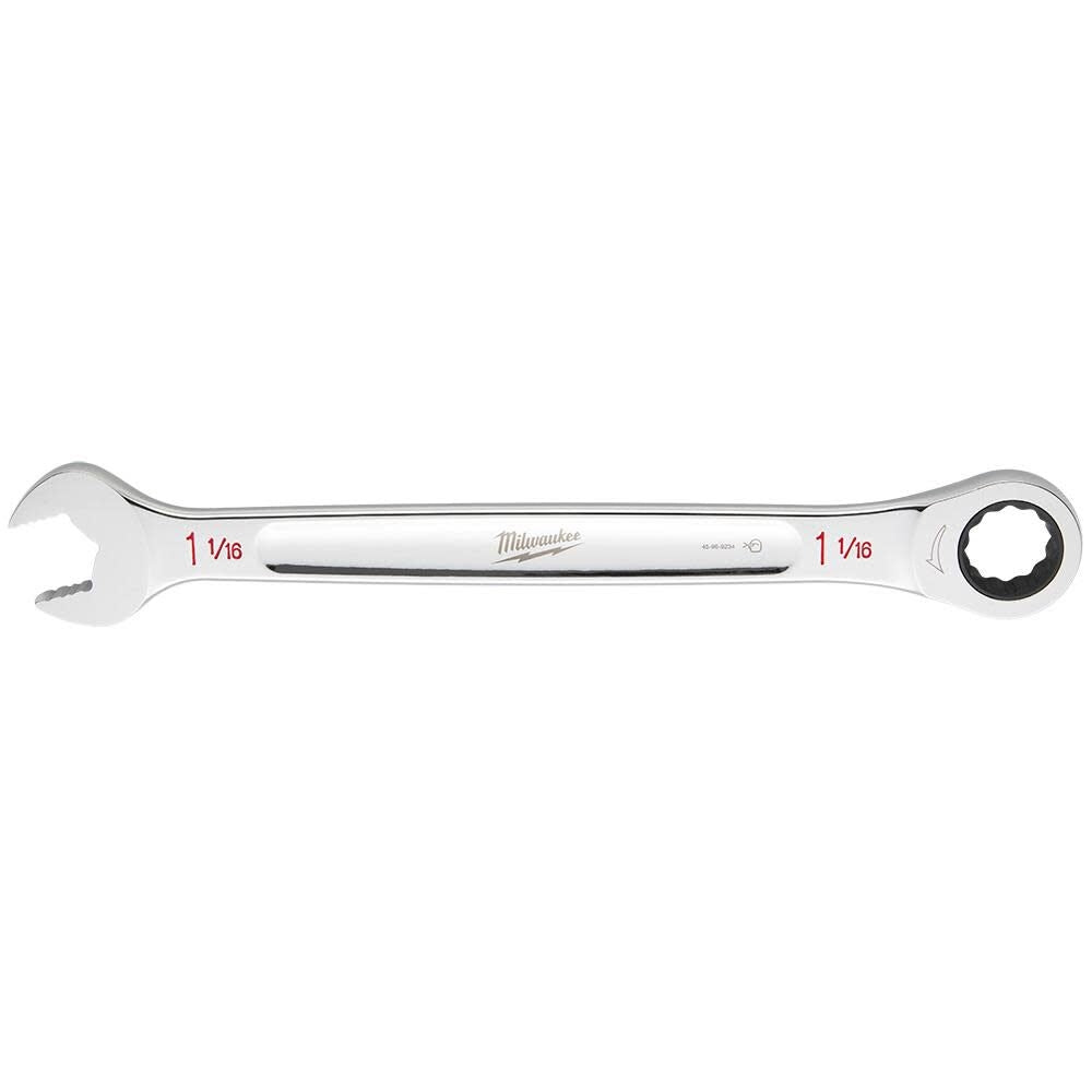 Milwaukee 45-96-9234 1-1/16" Ratcheting Combination Wrench - Ace Tool Group - Milwaukee