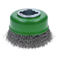 Bosch WBX319 3 in. Diameter Steel Wire Cup Brush - Ace Tool Group - Bosch