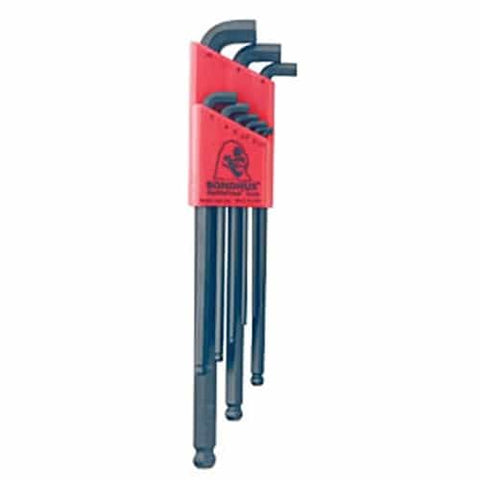 Bondhus 16599 Set 9 Stubby Balldriver L-Wrenches 1.5-10Mm - Ace Tool Group - Bondhus