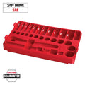Milwaukee 48-22-9481T 28pc 3/8 in. Drive/Socket Tray - Ace Tool Group - Milwaukee