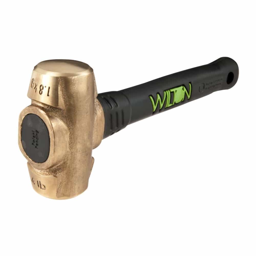 Wilton 90412 4 Lb Head, 12 in. B.A.S.H Brass Hammer - Ace Tool Group - Wilton