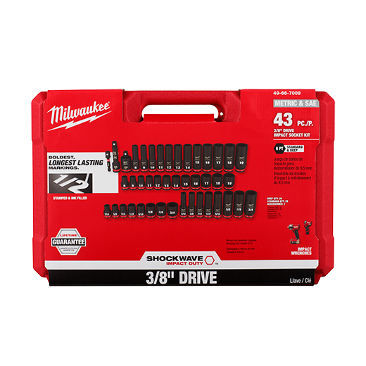 Milwaukee 49-66-7009 43PCSHOCKWAVE ID - Ace Tool Group - Milwaukee