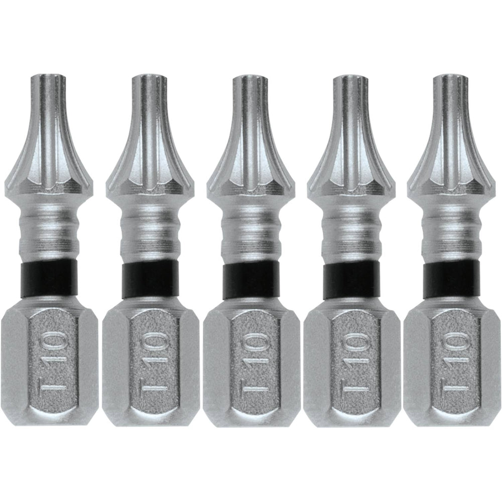 Makita E-00608 T10 Torx 1 in. Insert Bit, 5/pk - Ace Tool Group - Makita