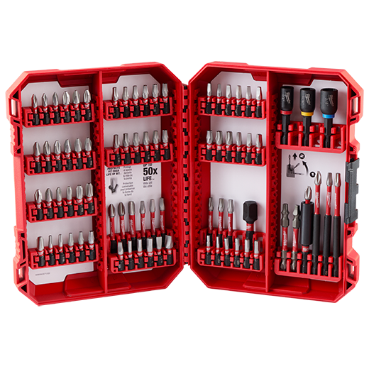 Milwaukee 48-32-4094 SHOCKWAVE Impact Duty Driver Bit Set- 80PC - Ace Tool Group - Milwaukee