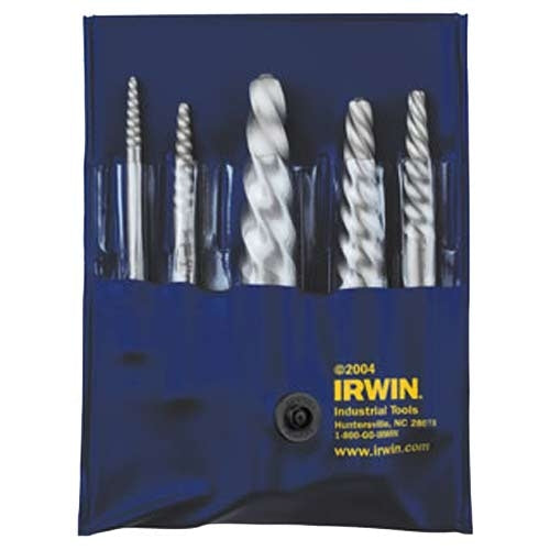 Irwin 53535 Screw Extractor For Spiral Screws 5-Piece - Ace Tool Group - Irwin