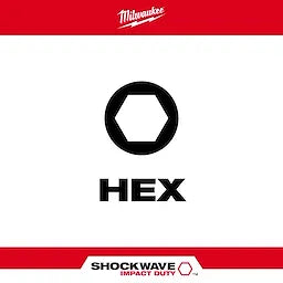 Milwaukee 48-32-4616 9PC 1IN INSERT HEX BIT SET - Ace Tool Group - Milwaukee