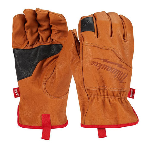 Milwaukee 48-73-0010 Goatskin Leather Gloves - Ace Tool Group - Milwaukee