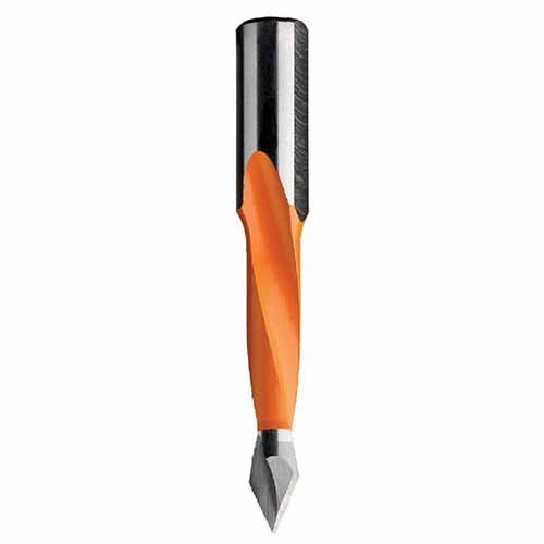 CMT 314.060.12 2 Flute Dowel Drill Through Holes 6mm - Ace Tool Group - CMT