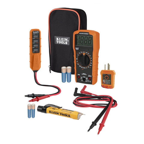 Klein MM320KIT Digital Multimeter Electrical Test Kit - Ace Tool Group - Klein