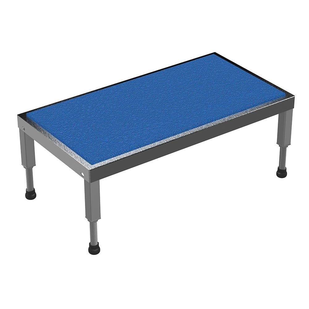 Vestil Adj Ss Stand 10-1/2-16-1/2 H 19w X 36l - Ace Tool Group - Vestil