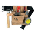 CLC Work Gear IP489X 3 Pocket Suede Nail & Tool Bag with Poly Web Belt - Ace Tool Group - CLC