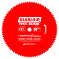 Diablo Tools 14" X 90-Teeth Steel Demon Cermet Ii Saw Blade For Thin Metal - Ace Tool Group - Diablo