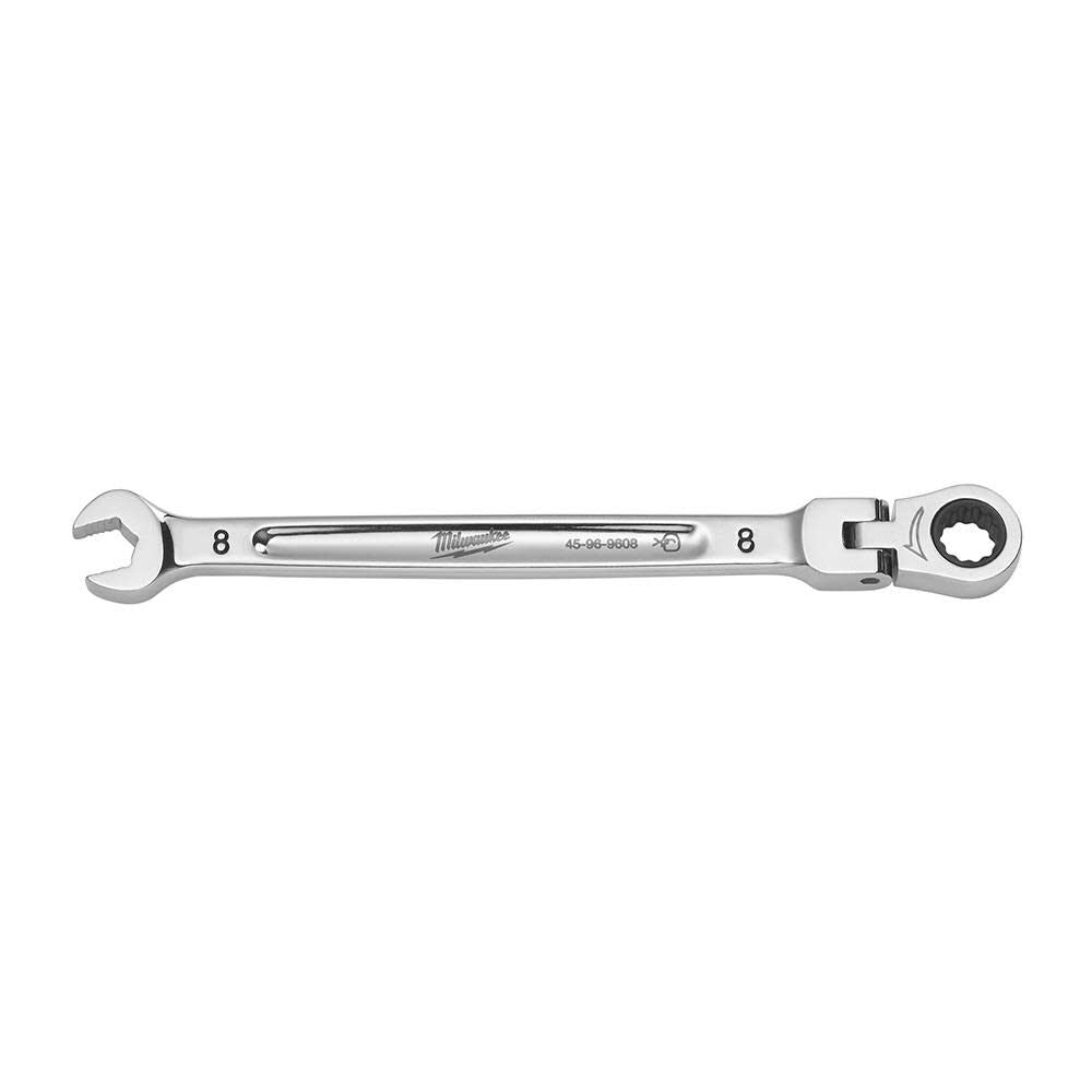 Milwaukee 45-96-9608 8mm Flex Head Combination Wrench - Ace Tool Group - Milwaukee