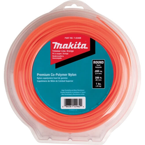 Makita T-03408 Round Trimmer Line, 0.095 in. 280 ft. - Ace Tool Group - Makita