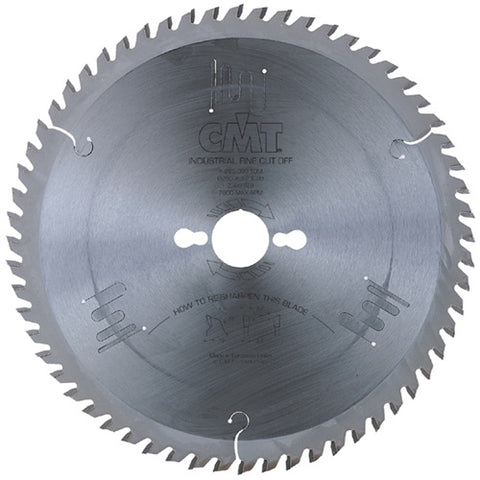 CMT 285.060.10M  250mm X 60 Teeth Fine Saw Blade - Ace Tool Group - CMT