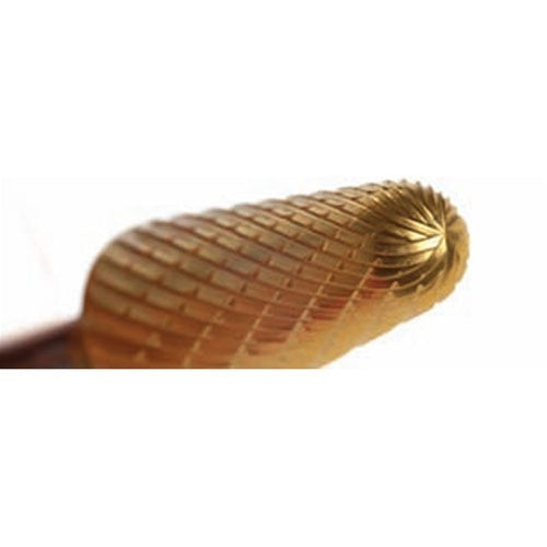 Champion Sl7 14 Deg Taper Radius End Carbide Bur - Titanium - Ace Tool Group - Champion Cutting