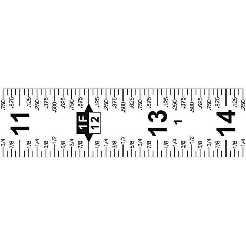 Lufkin PQR1316N 3/4 in. x 16 ft. Quikread Tape Measure - Ace Tool Group - Lufkin