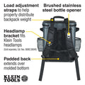 Klein Tool 62810BPCLR  Insulated Backpack Cooler - Ace Tool Group - Klein