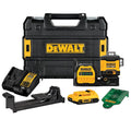 Dewalt Dcle34520G 20V 5-Spot Cross Line Laser Kit - Ace Tool Group - DeWalt