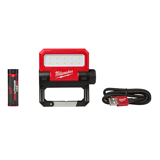 Milwaukee 2114-21 USB RECHARGEABLE ROVER  PIVOTING FLOOD LIGHT - Ace Tool Group - Milwaukee