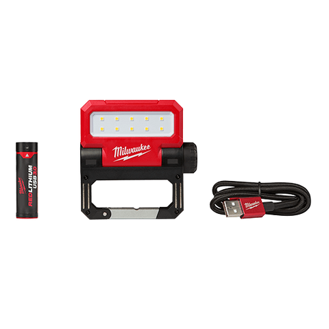 Milwaukee 2114-21 USB RECHARGEABLE ROVER  PIVOTING FLOOD LIGHT - Ace Tool Group - Milwaukee