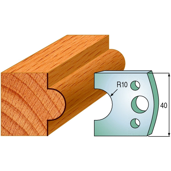 CMT 690.015 Pair of Profiled Knives for Shaper Cutters - Ace Tool Group - CMT