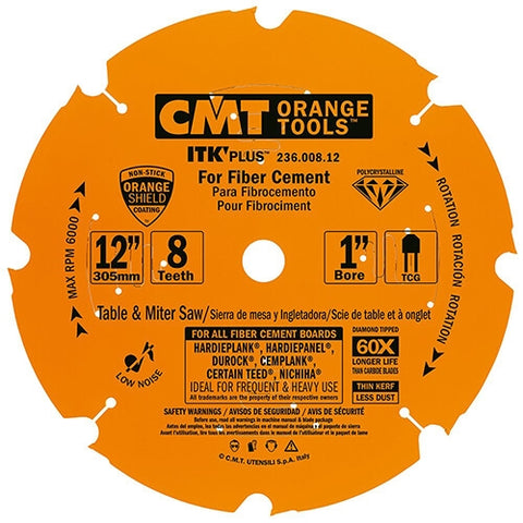 CMT 236.008.12 ITK PLUS 12-Inch Diamond Saw Blade - Ace Tool Group - CMT