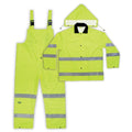 Custom LeatherCraft R111L 3 Piece ANSI Polyester Rain Suit - Ace Tool Group - Custom Leathercraft