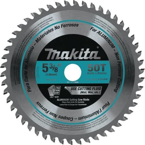 Makita A-95940 5'3-8 Inch 50T Carbide'Tip Saw Blade - Ace Tool Group - Makita