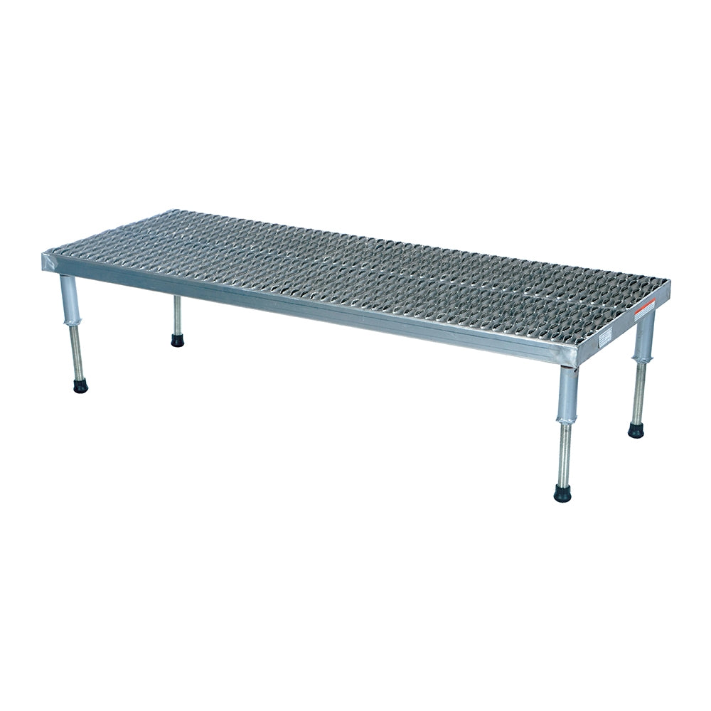 Vestil Adjust Alum Stand 9-1/2-15-1/2 H 24 X 36 - Ace Tool Group - Vestil
